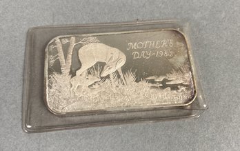 Madison Mint 1983 Mother's Day Ingot