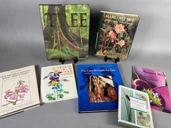 Hardcover & Softcover Coffee Table Books On Nature, Tree, Flowers, & Caves Including Author Margaret Mee