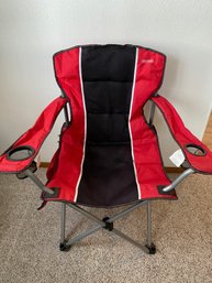Nice Craftsman Red Camp Chair With Side Pocket