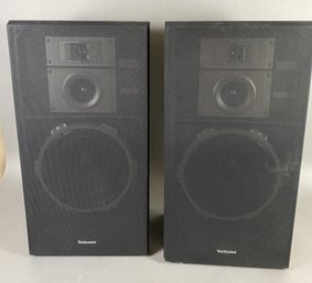 Pair Of Technic Floor Speakers, Model SB-2525