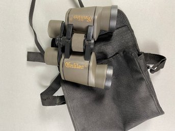 Pair Of Galileo 8 X 40 Wide Angle Binoculars In A Black Fabric Case