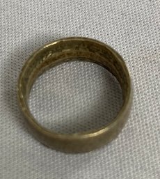 Unique Antique Pinkie Ring Made From A 1904 Quarter Dollar Coin