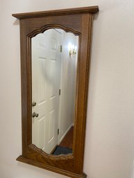 Nice Wall Mirror With Solid Wood Frame