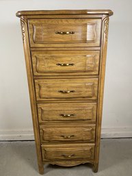 Tall 6-drawer Chest Of Drawers Or Dresser By Dixie Furniture