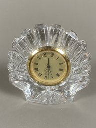 Lenox Crystal Clock, Working