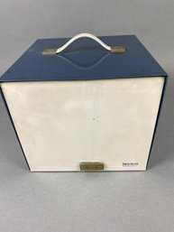 Vintage Metal Smith Victor Slide Or Coin Box Storage Cabinet