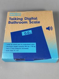 Talking, Digital Bathroom Scale, Body Weight, Handy Solutions