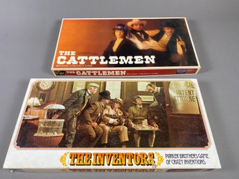 Vintage Classic Family Games - The Cattlemen  And The Inventory