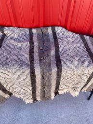 Beautiful Authentic Wool Poncho Or Shawl Made In Ecuador Andean Trading Company