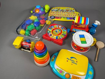 Vintage & Modern Toys For Toddlers, Fisher Price, See N Say, Pop Beads, & Leap Frog