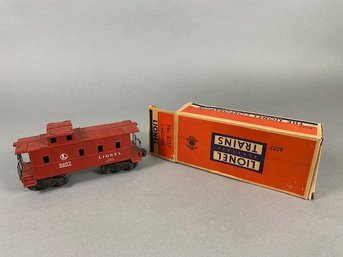 Vintage Lionel Train #6257 Caboose O Scale Original Box Postwar