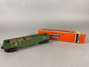 Vintage Lionel Train 6462 Gondola Car With 6 Barrels O Scale Original Box Postwar