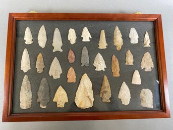Authentic Native American Arrowhead & Spear Point Collection From Missouri & Illinois