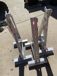 Set Of 3 Aluminum Ladder Jacks, Scaffolding