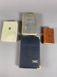 Fun Collection Of Antique Books, Including A Hymnal And Dicken's Pickwick Papers