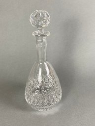 Large Whiskey Liquor Decanter By Rogaska Crystal, In The Gallia Pattern