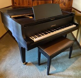 Spectacular Black Horugel Baby Grand Piano