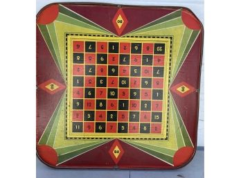 Large Vintage Double Sided Game Board 24' X 24'