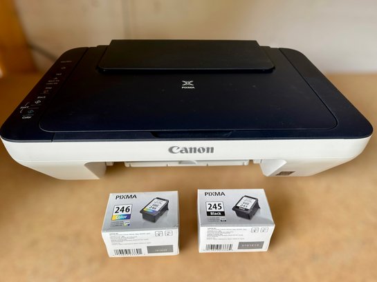 Cannon Pixma Printer Scanner W/ Black And Color Ink