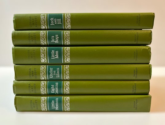 Collection Of Louisa May Alcott Hardcover Books