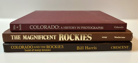 Collection Of Colorado Hardcover Books - Set Of 3