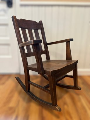 Antique Children's Rocking Chair
