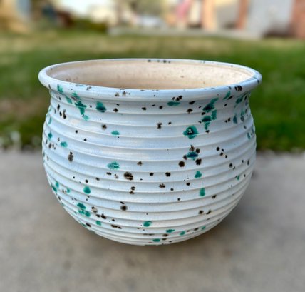 Colorful MCM Speckle Vase