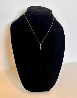 Beautiful Gold Filled Cross Necklace