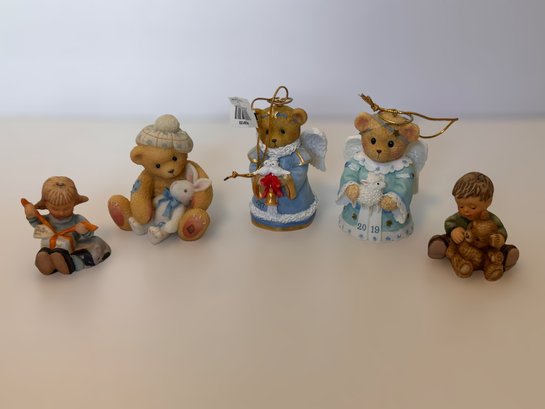 Berta Hummels And Cherished Bear Collection - Set Of 5
