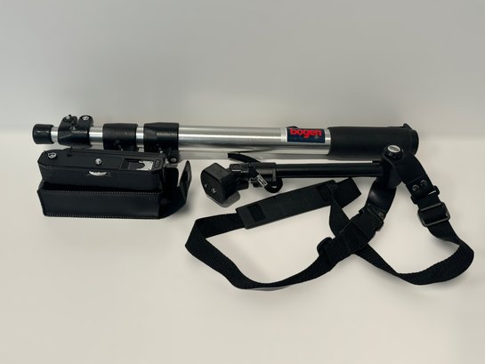Canon Power Winder, Bogen Manfrotto Aluminum Monopod, And Sima Camcorder Support