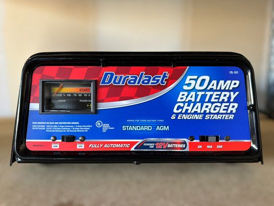 Duralast 50amp Battery Charger & Engine Starter