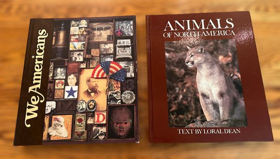 We Americans And Animals Of North America Hard Cover Books
