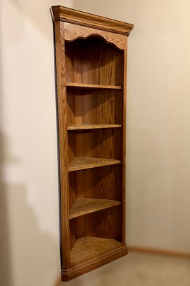 Unique Corner Bookshelf