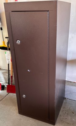 Locking Home Security Cabinet With Built In Drawers For Valuables