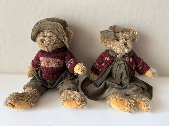 Adorable Vintage Collection Of Bearington Bears - Lot Of 2