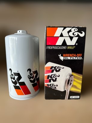 K&N Performance Gold Wrench-off Oil Filter