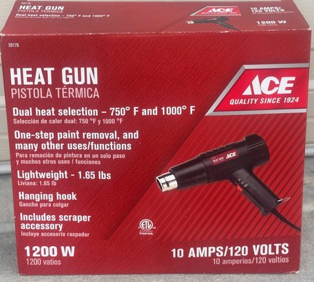 Ace Hardware 20 Amp/ 120 Volt Heat Gun