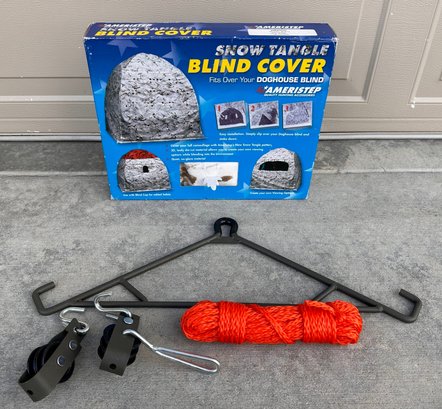 Snow Tangle Blind Cover For Winter Protection