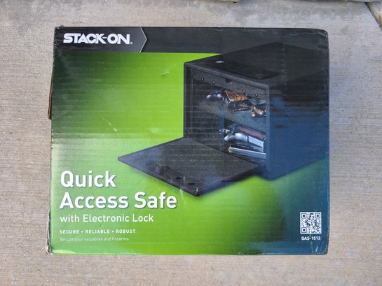 Stack-on Quick Access Safe With Electronic Lock