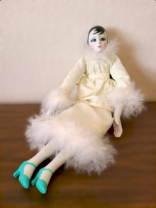 Stunning Vintage Margie Balos Dollcraft Porcelain Doll