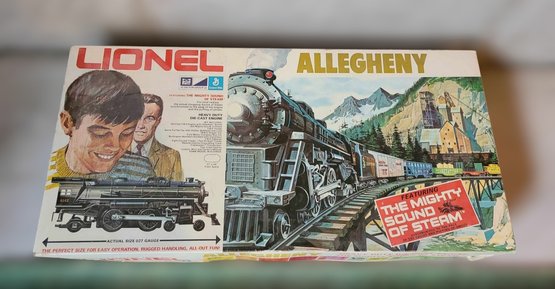Lionel Allegheny Heavy Duty Die-cast Engine Train With Realistic Sound