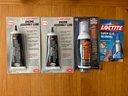 Various Glues, Lubes, Silicones & More