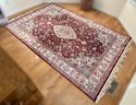 Price Reduced!!! Handmade Oriental Esfahan Rug W/ Certificate Of Authenticity