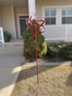 Red Pinwheel Stake Lawn Decor