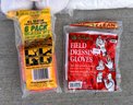 Hunting Collection Of  Game Bags And Field Dressing Gloves - Lot Of 4