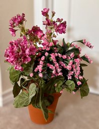 Beautiful Pink Silk Floral Arrangement