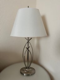 Metal Table Lamp W/ Rectangular Shade