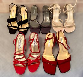 Fabulous Collection Of Strappy Vintage Heels Size 9