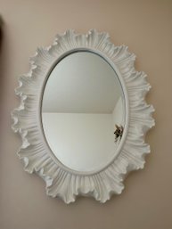 Beautiful White Decoritive Wall Mirror
