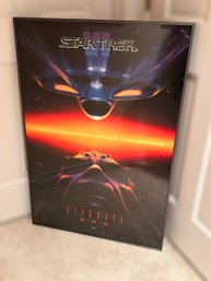 Incredibly Rare Framed Star Trek 6 The Undiscovered Country Poster Dated W/ Incorrect Release Date 12-13-91